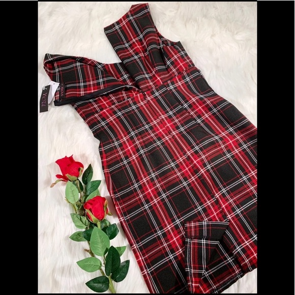 LF plaid clueless dress - Picture 3 of 8